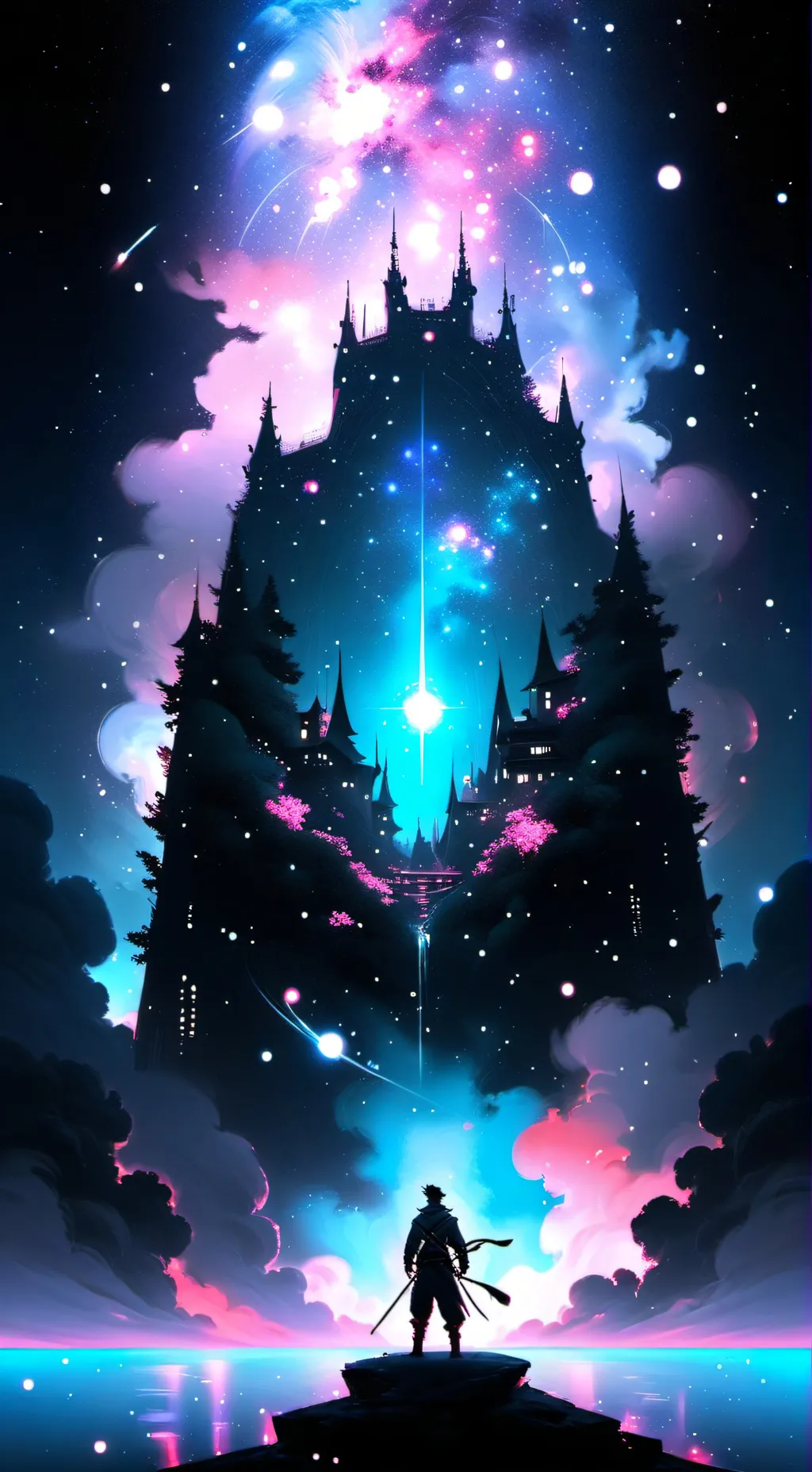 ai character: azure x two time  background