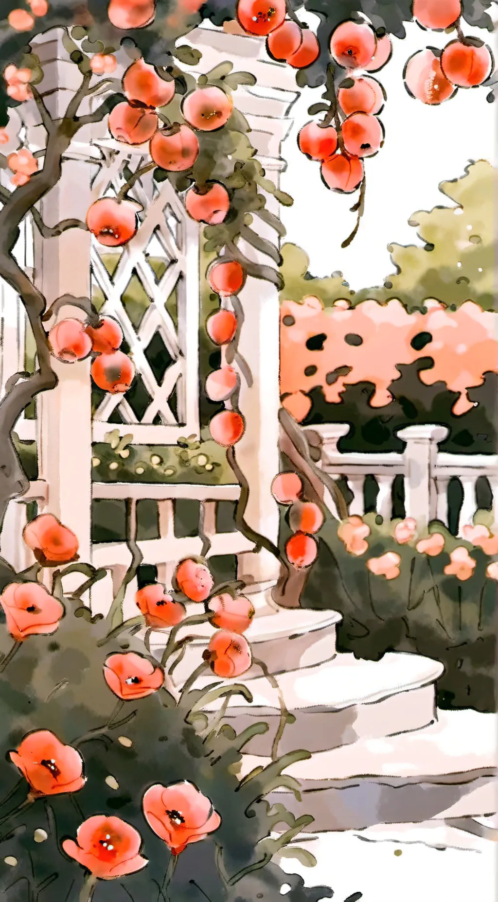 ai character: Grow a garden background