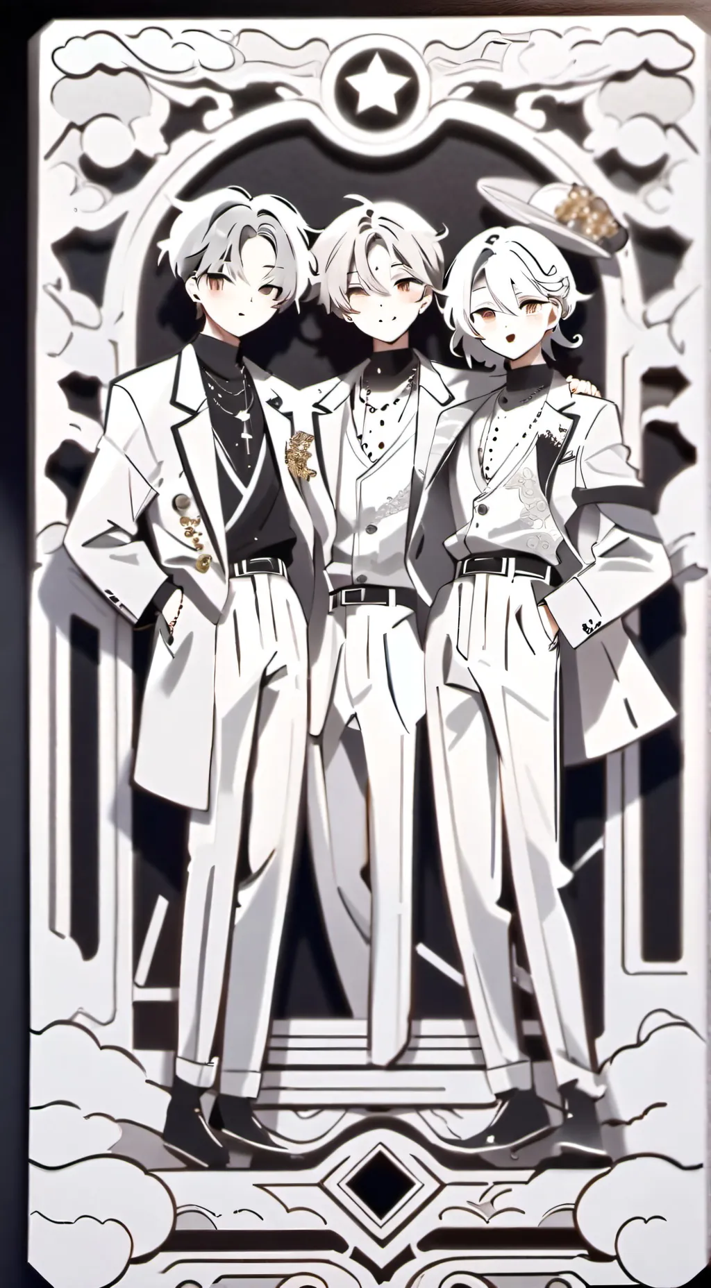 ai character: Demon hunters × CH background