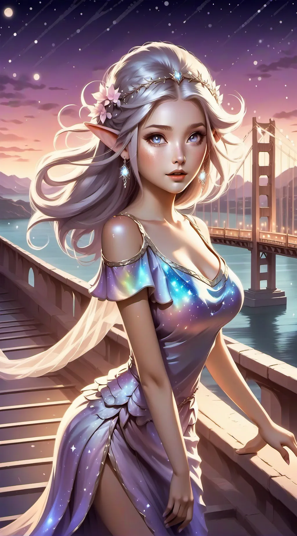 ai character: selena background