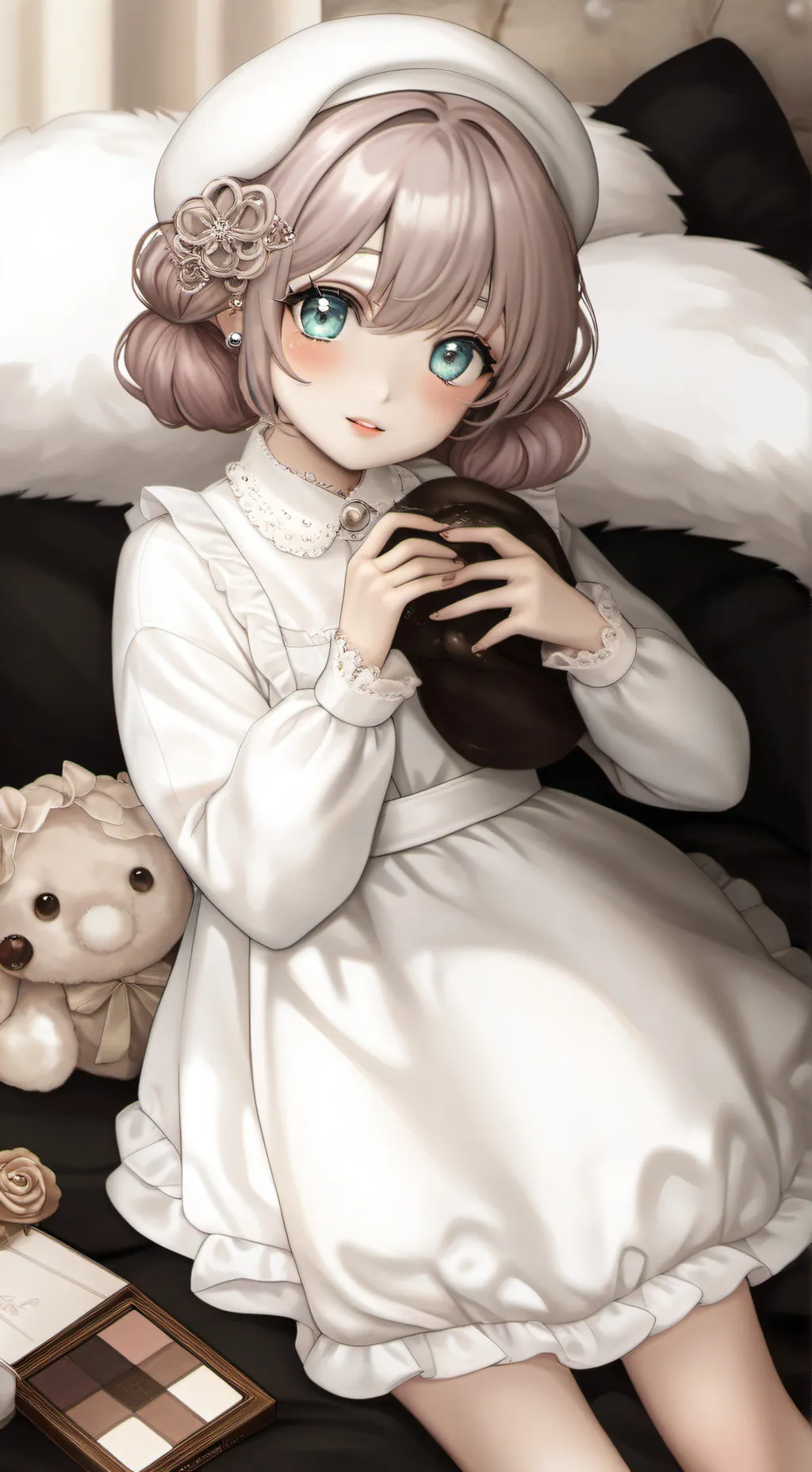 ai character: Lara *katseye mem* background