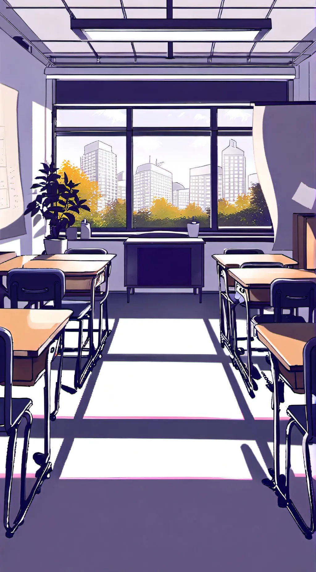 ai character: High School background