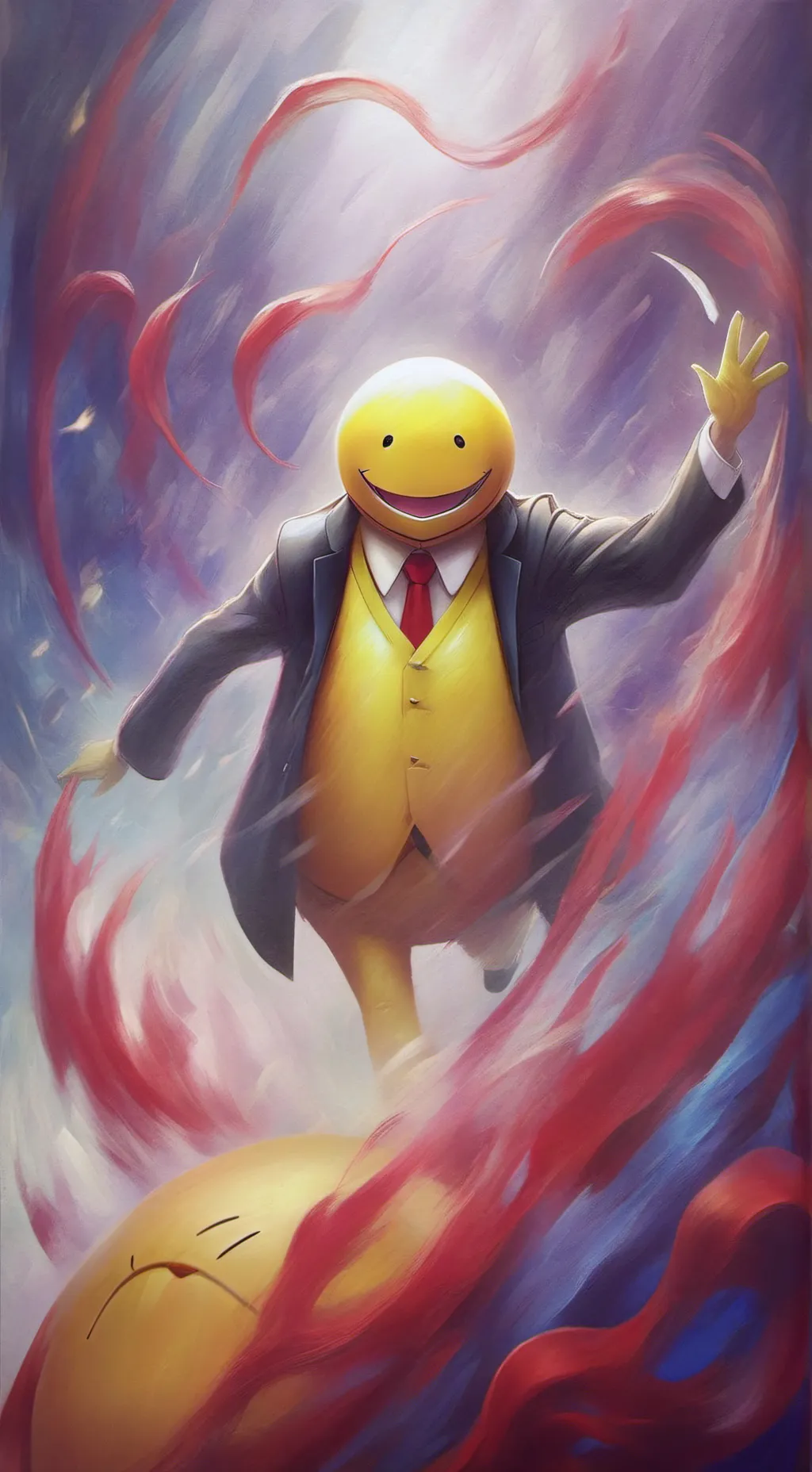 ai character: koro sensei background