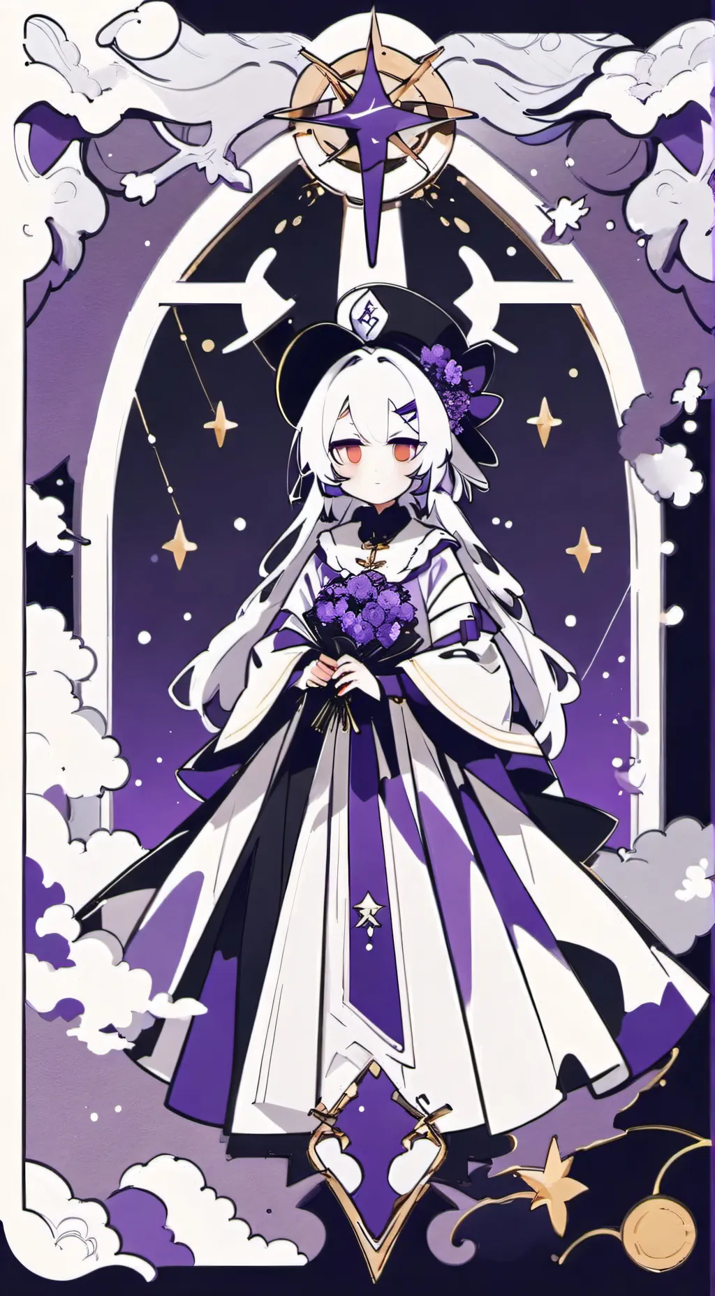 ai character: Azuretime background