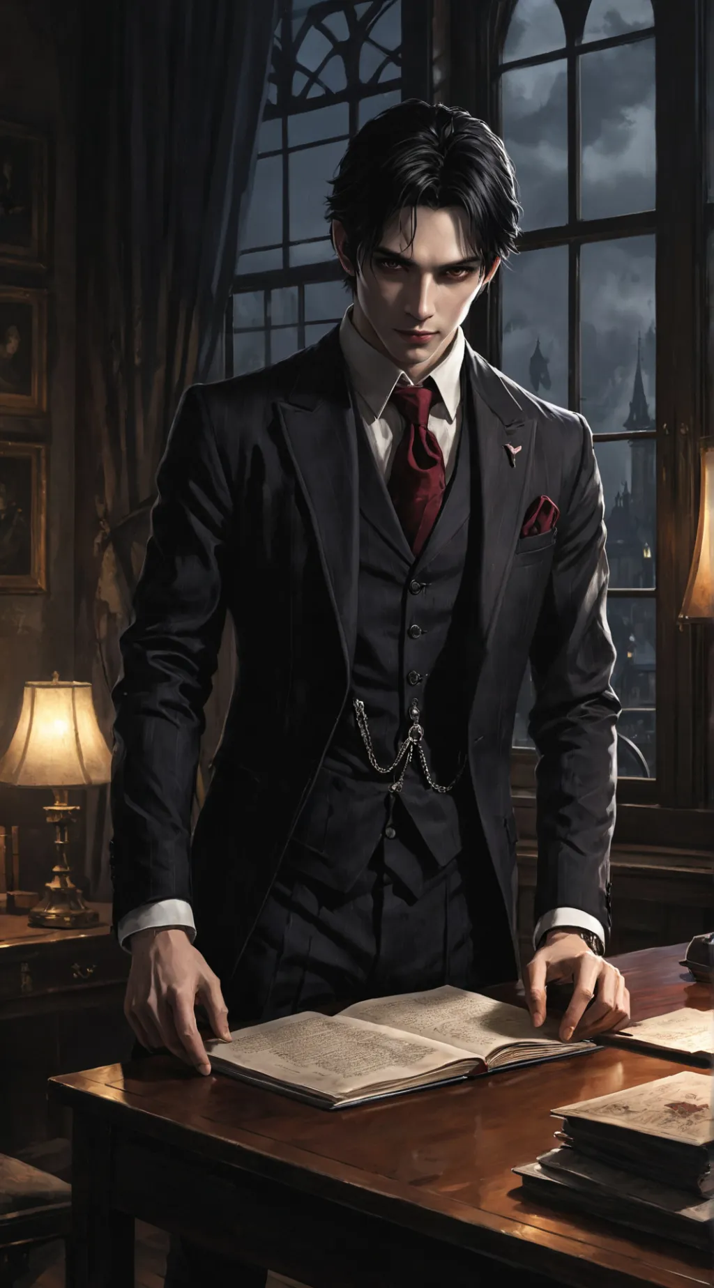 ai character: Wallace background