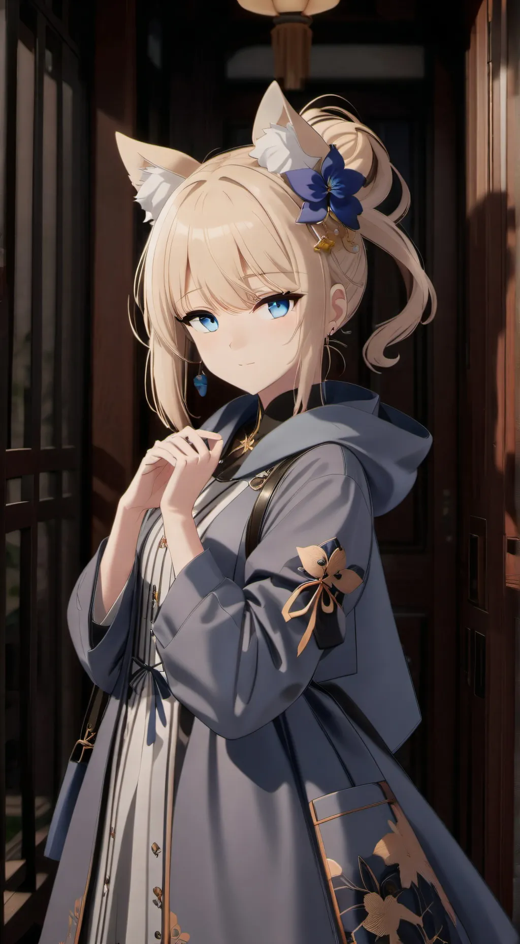 ai character: 白月心 background