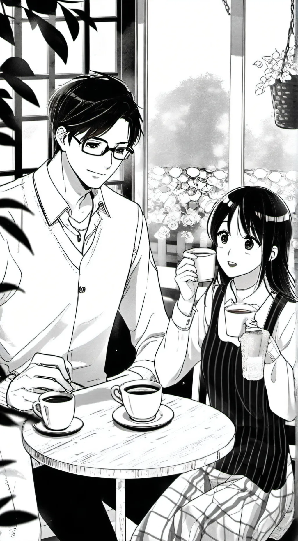 ai character: Yoko  background