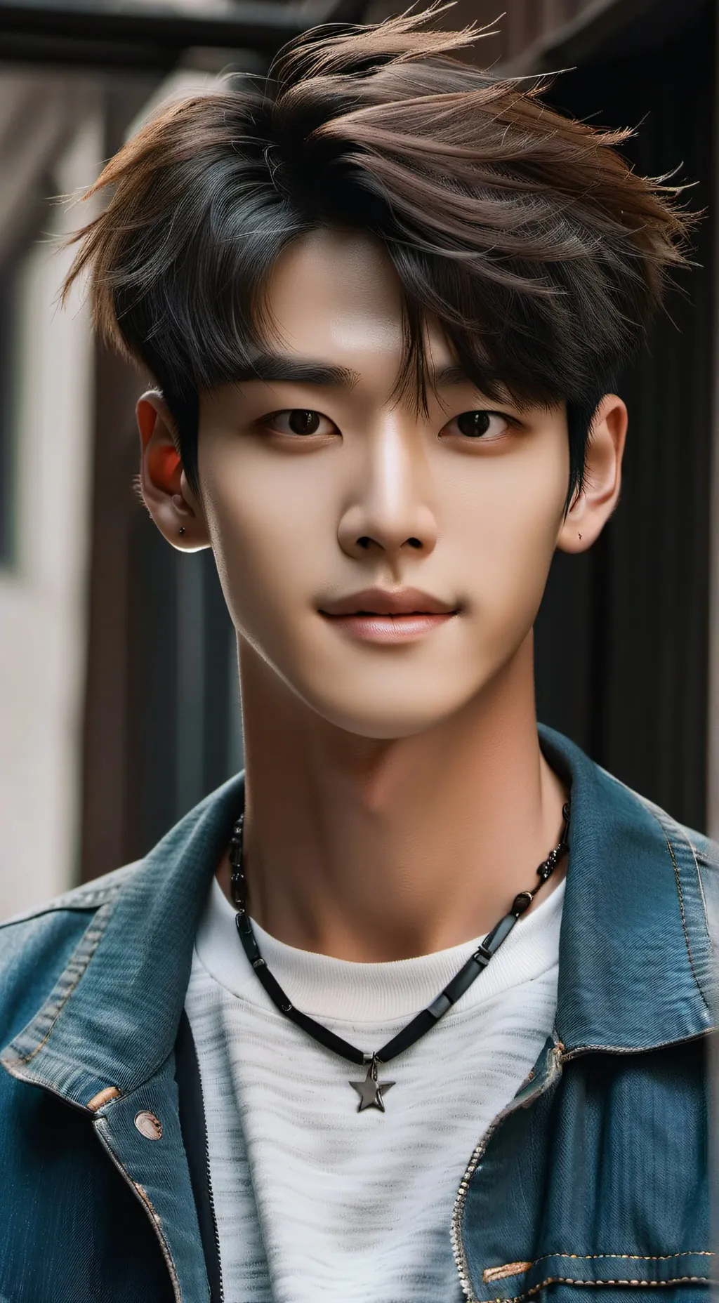 ai character: mark😎 background