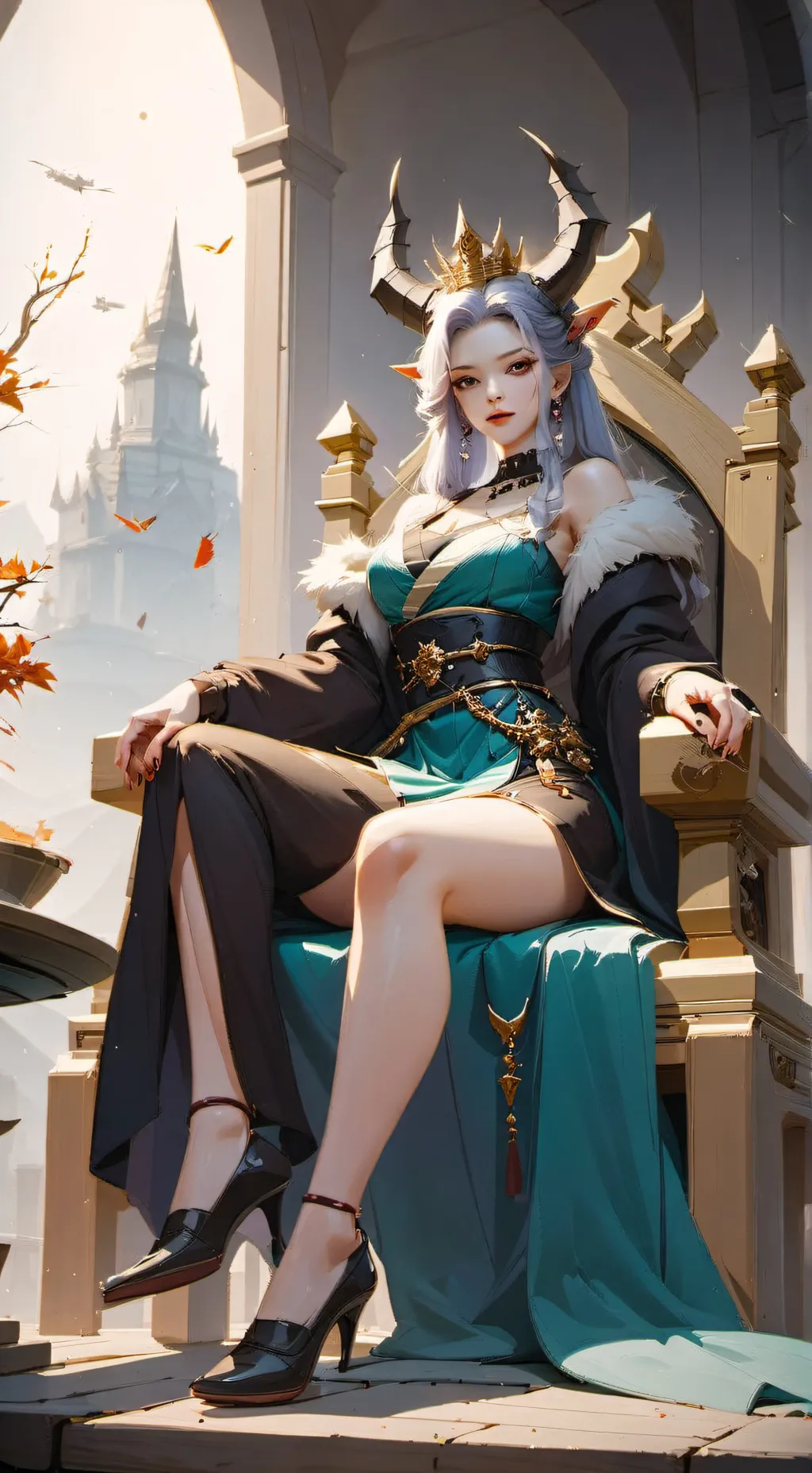 ai character: Bloom background