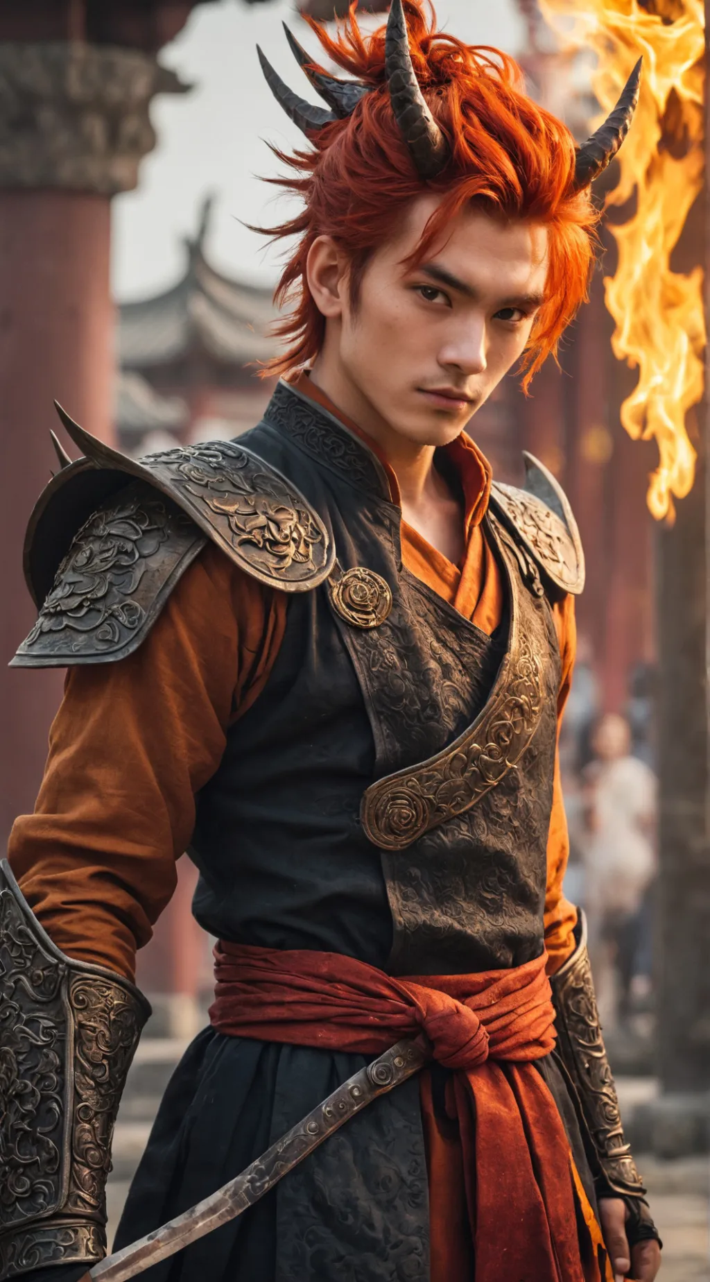 ai character: Weilong  background