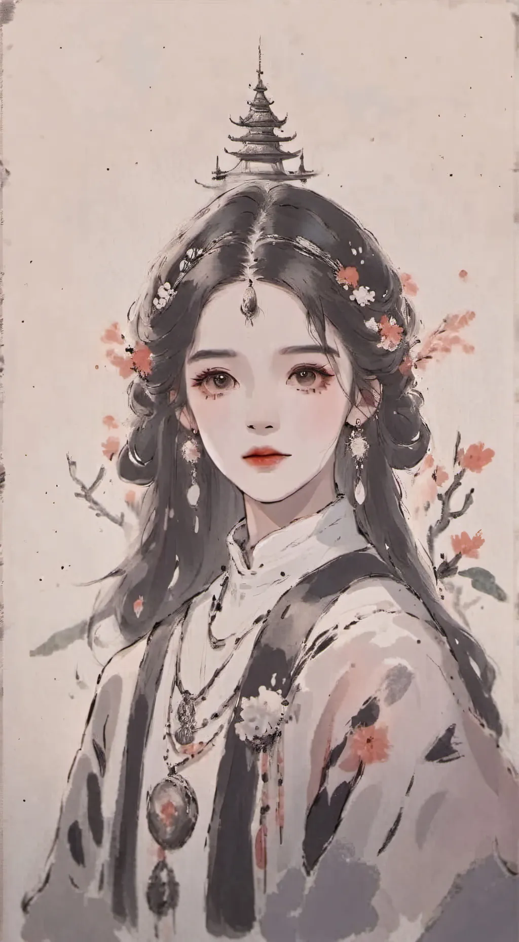 ai character: chica sirena background