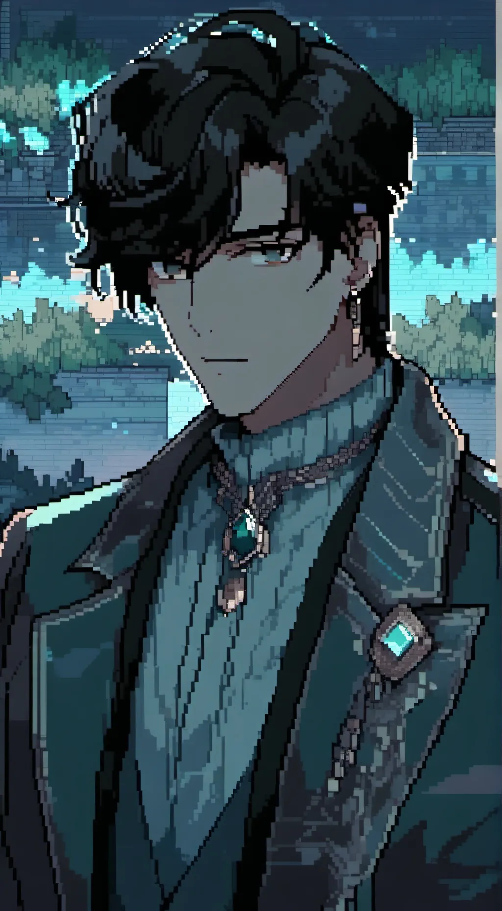 ai character: merca background