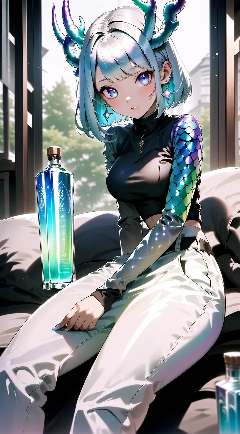 ai character: Amanda background