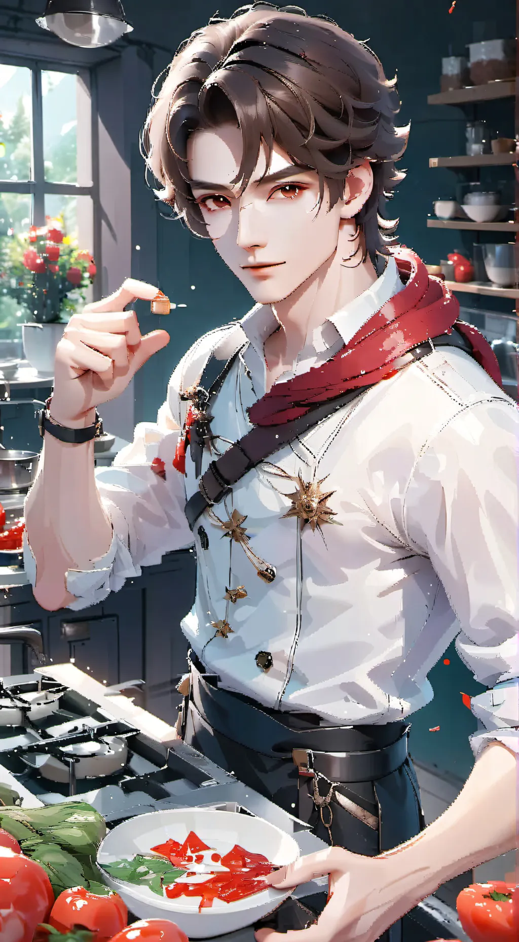 ai character: Cannible man background