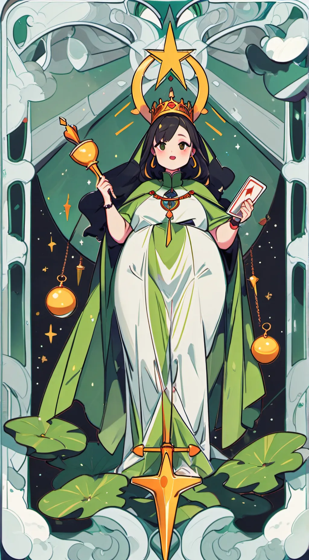 ai character: Fat mom background