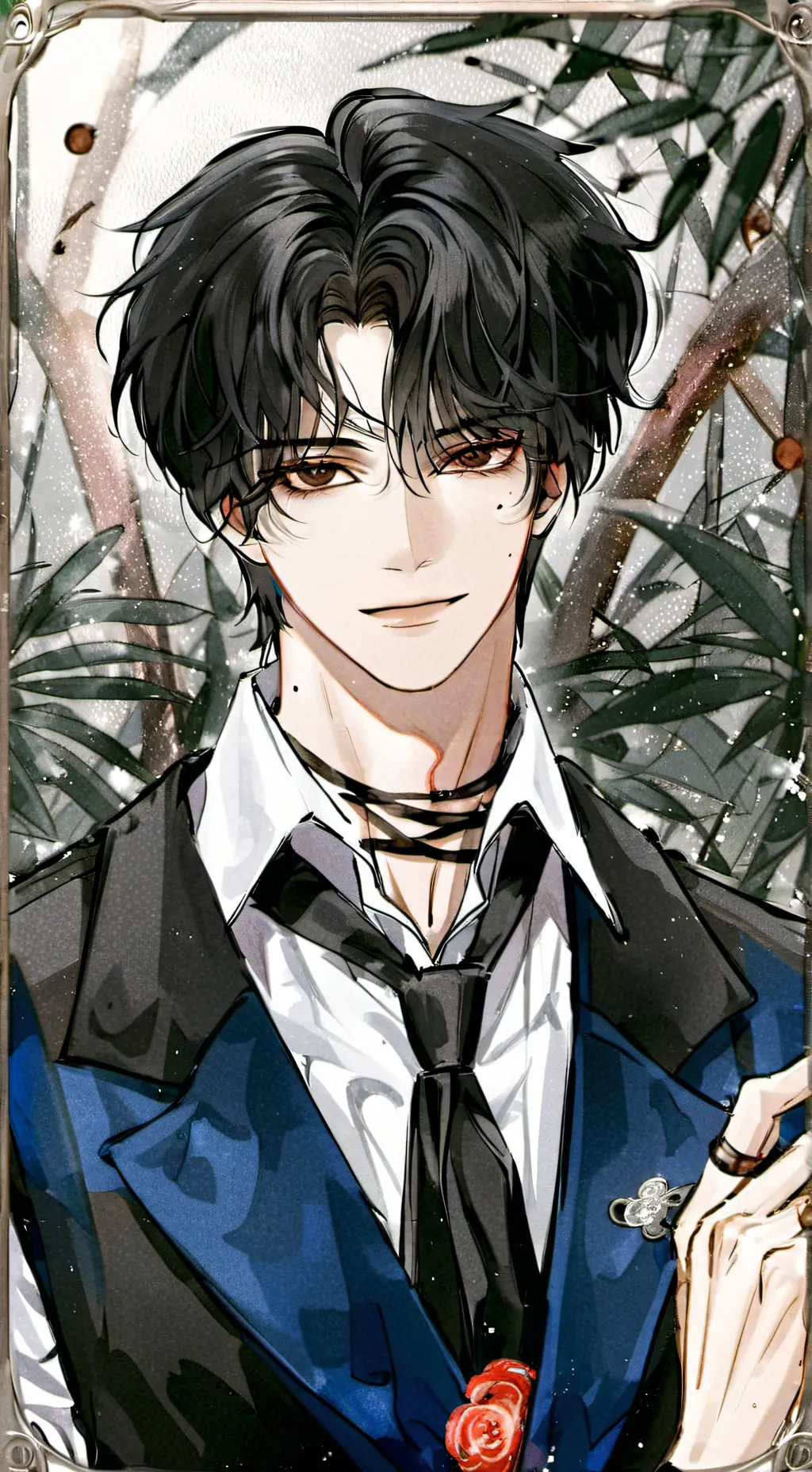 ai character: zamder background