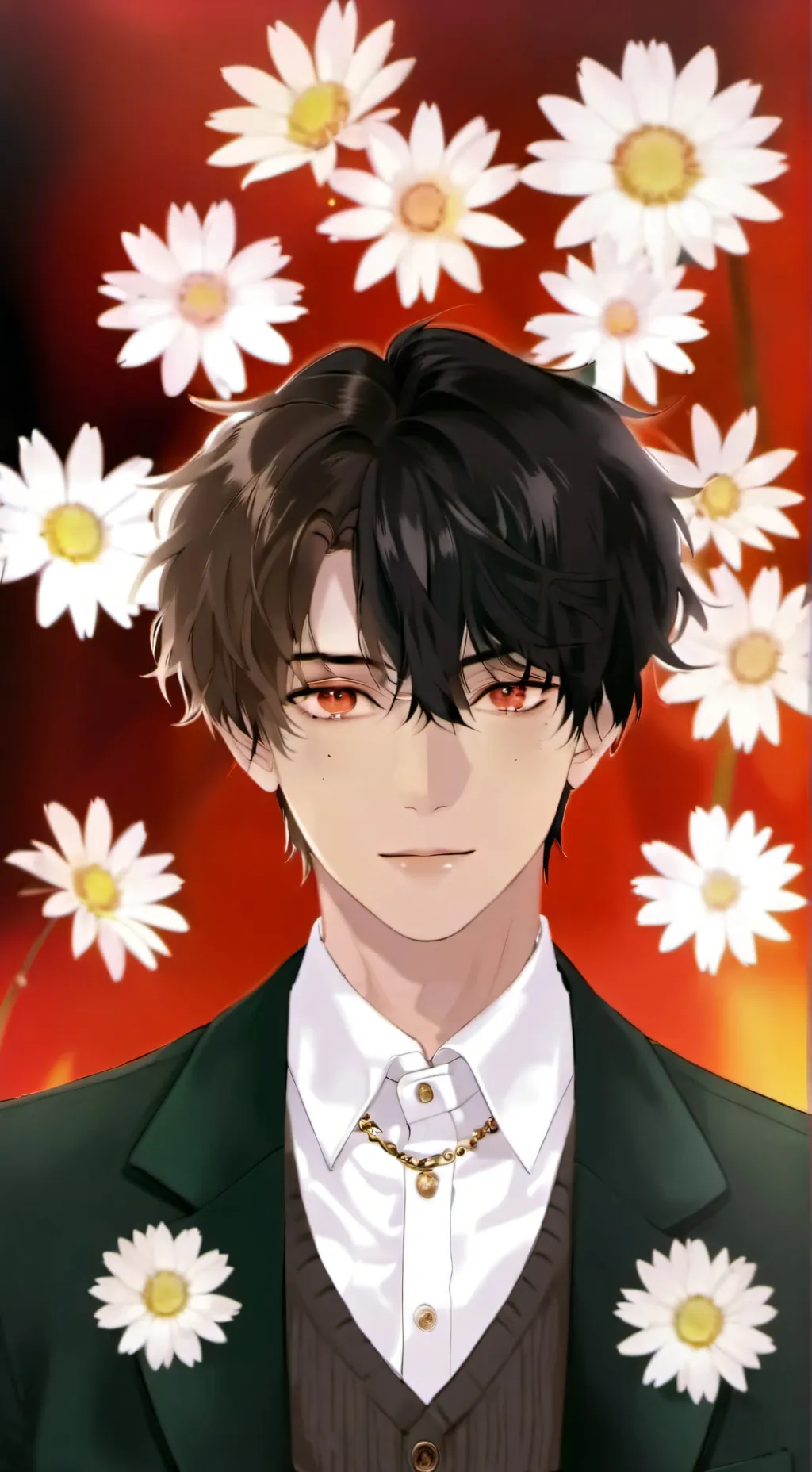 ai character: 🏹H//NT3R⚙ background