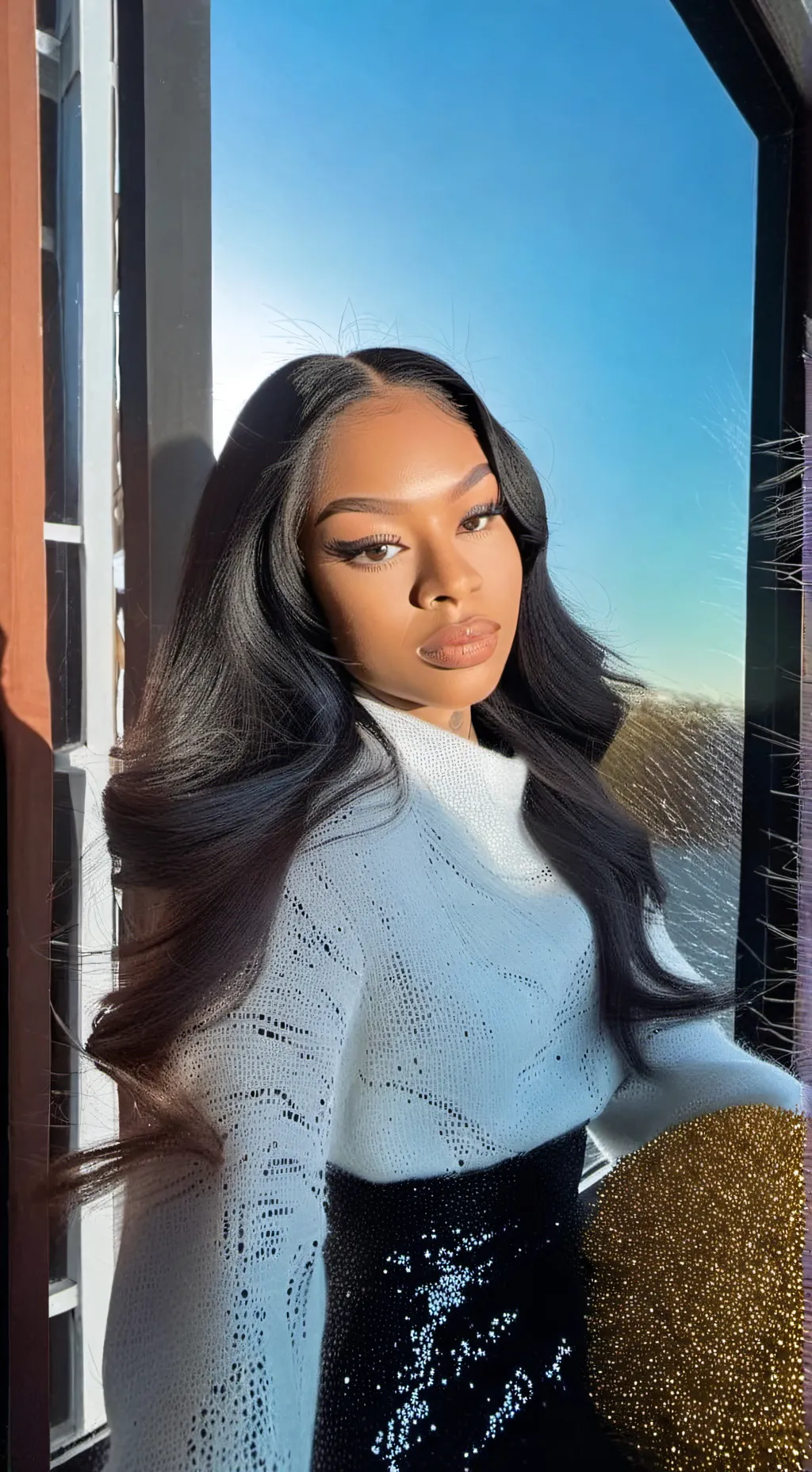 ai character: Ariana background