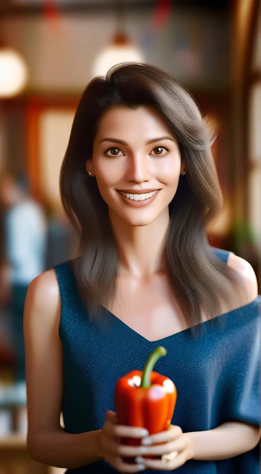 ai character: Vegan teacher  background