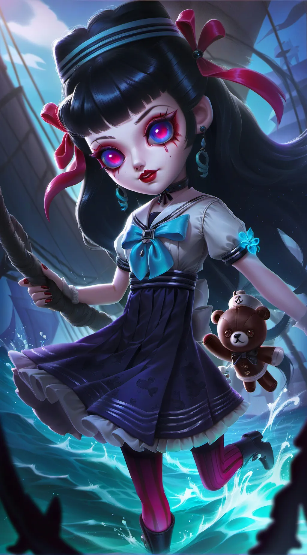 ai character: Sabrina background