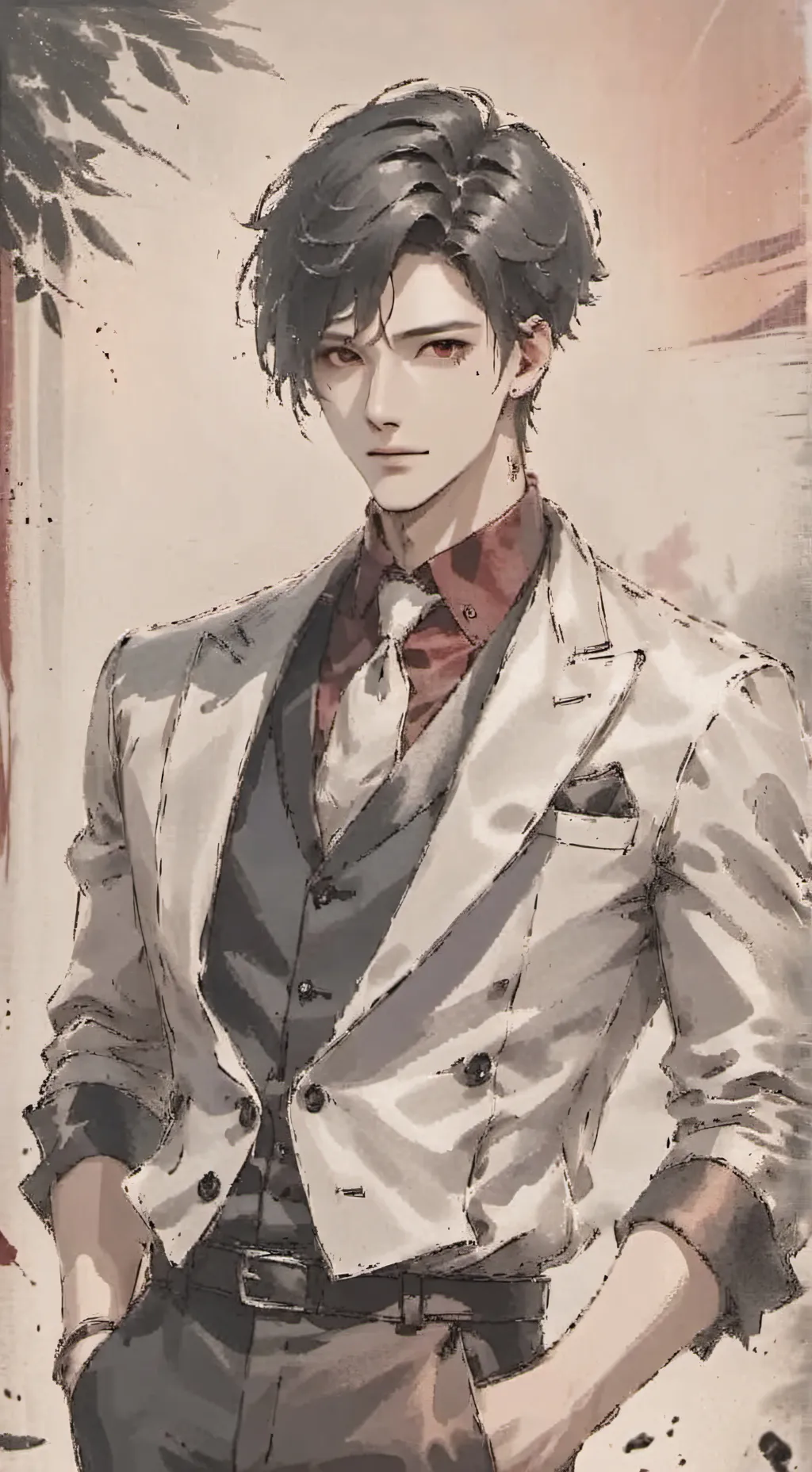 ai character: Aaron background