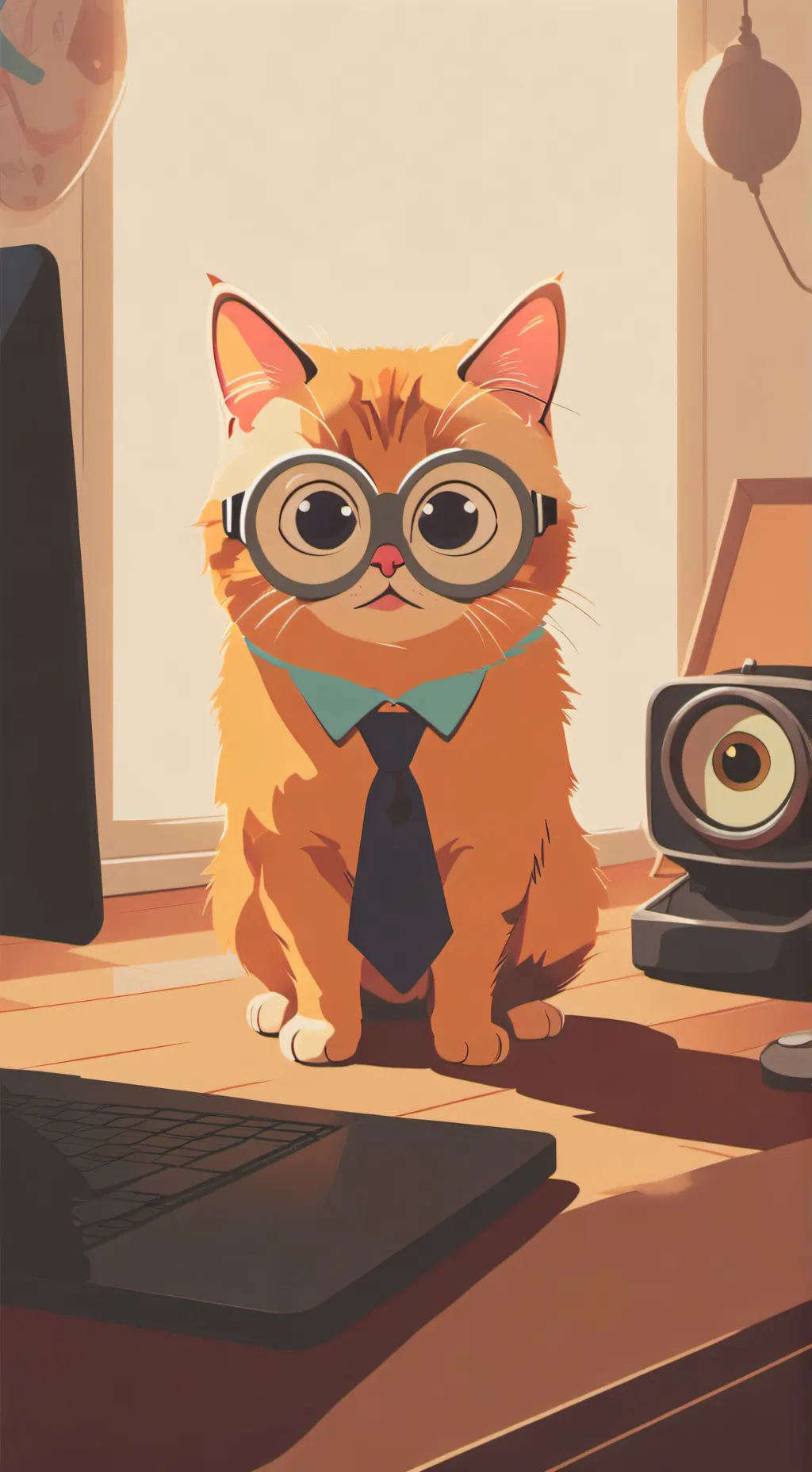 ai character: MinionMeow background