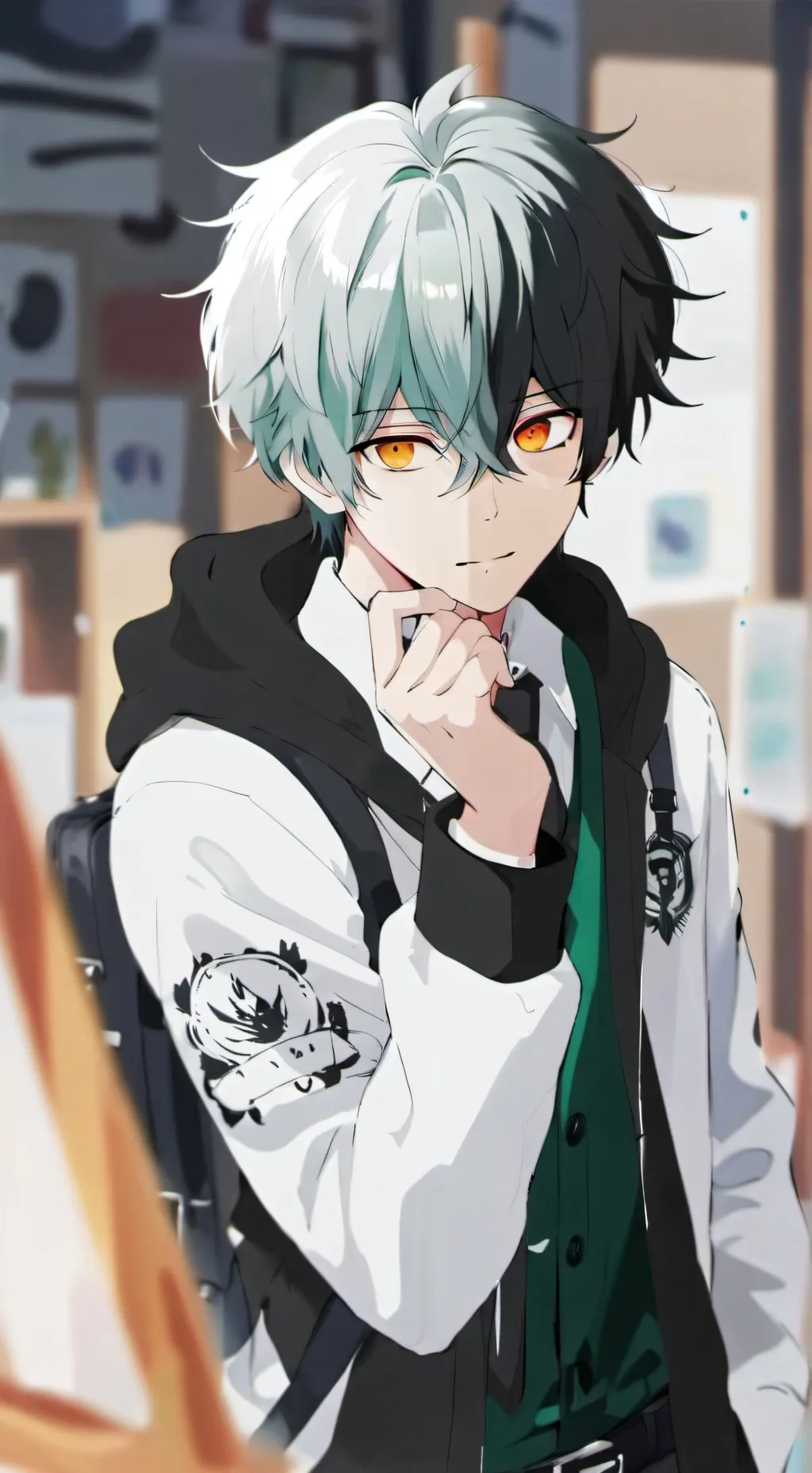 ai character: Luke background