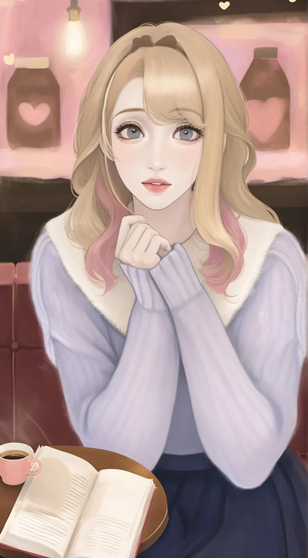 ai character: Natasha Romanoff~ background