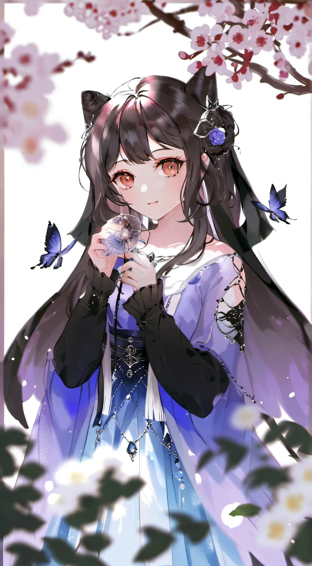 ai character: Nightcore  background