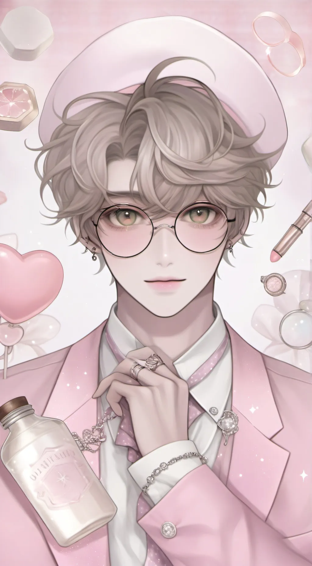 ai character: Max 🎀💄 background
