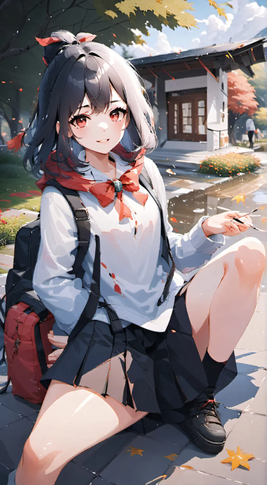 ai character: 🏫 background