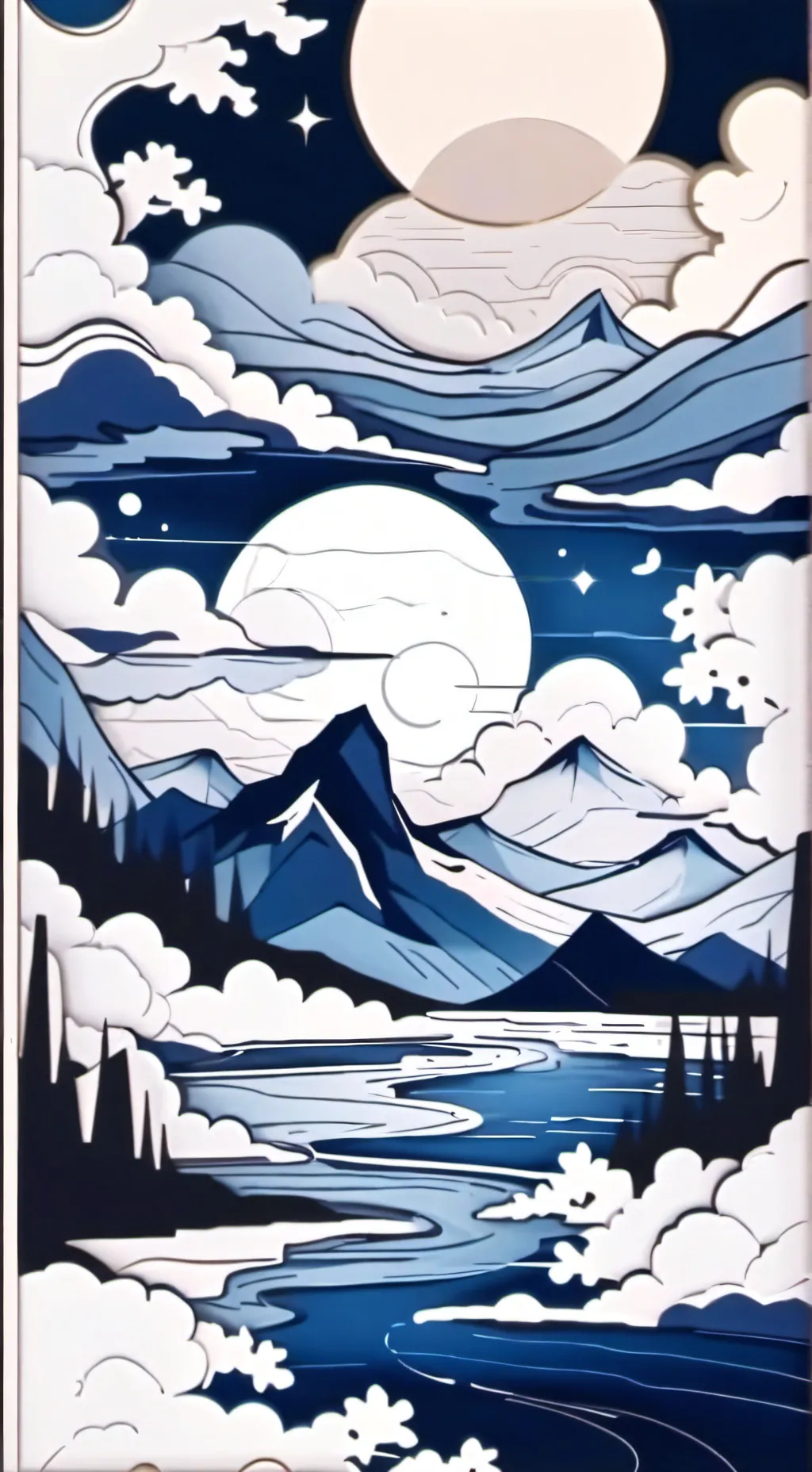 ai character: Mha bouteille background