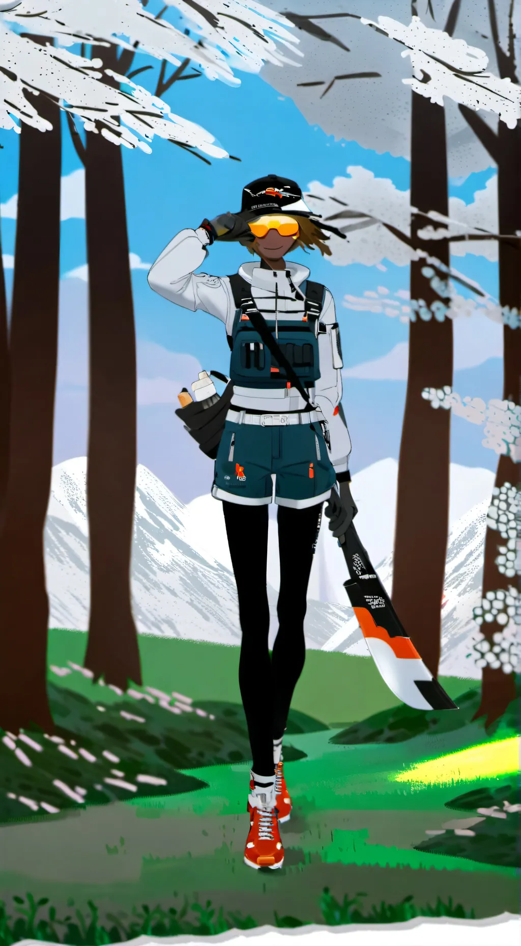 ai character: Elysia background