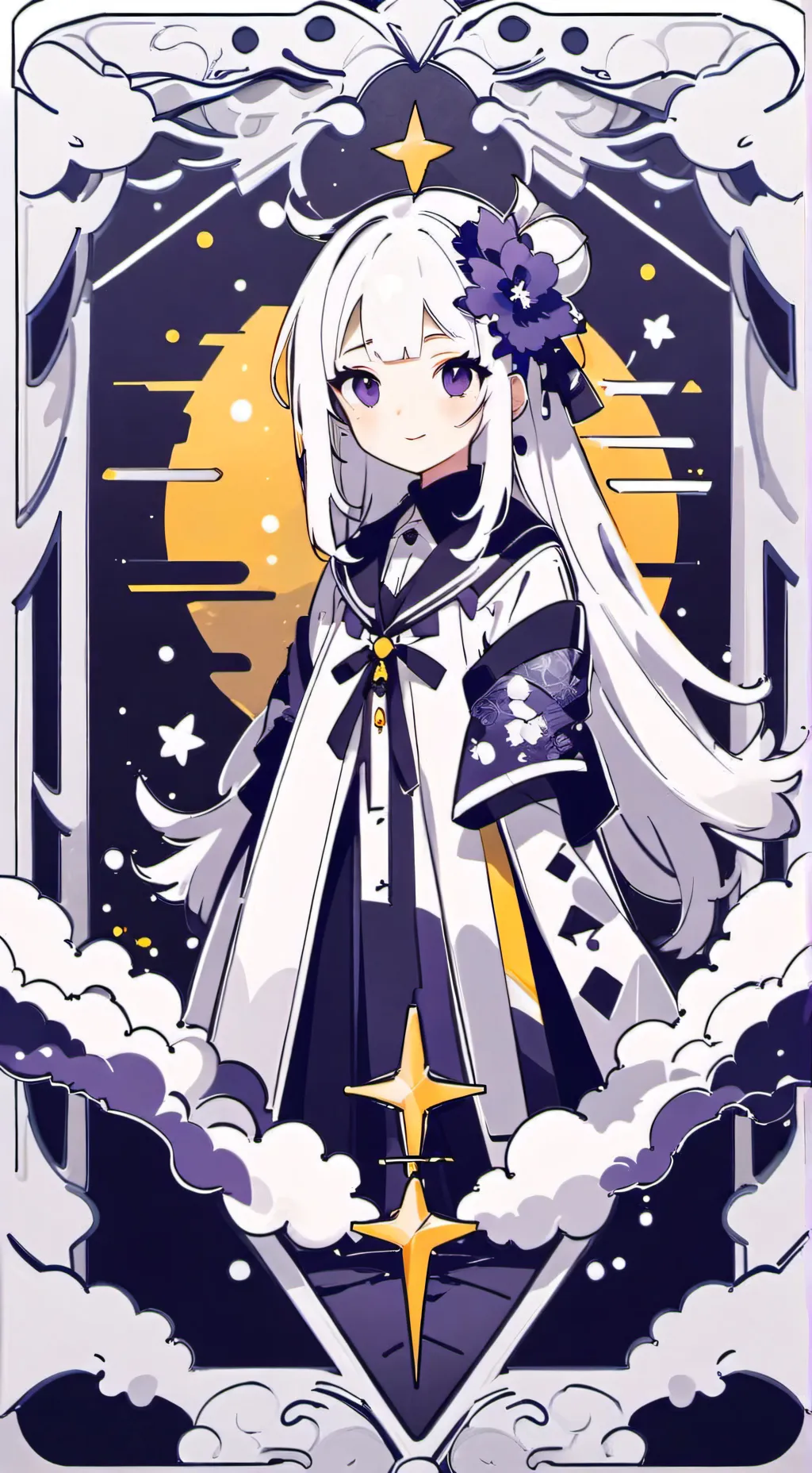 ai character: Hina background