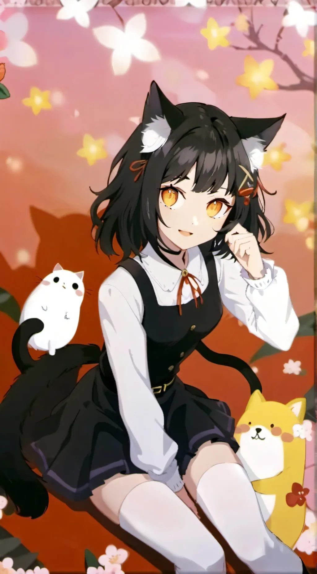 ai character: luna background