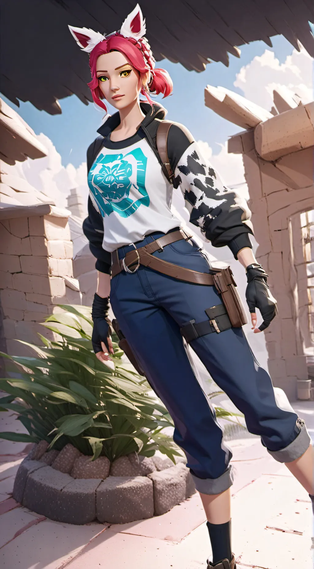 ai character: Jamie background