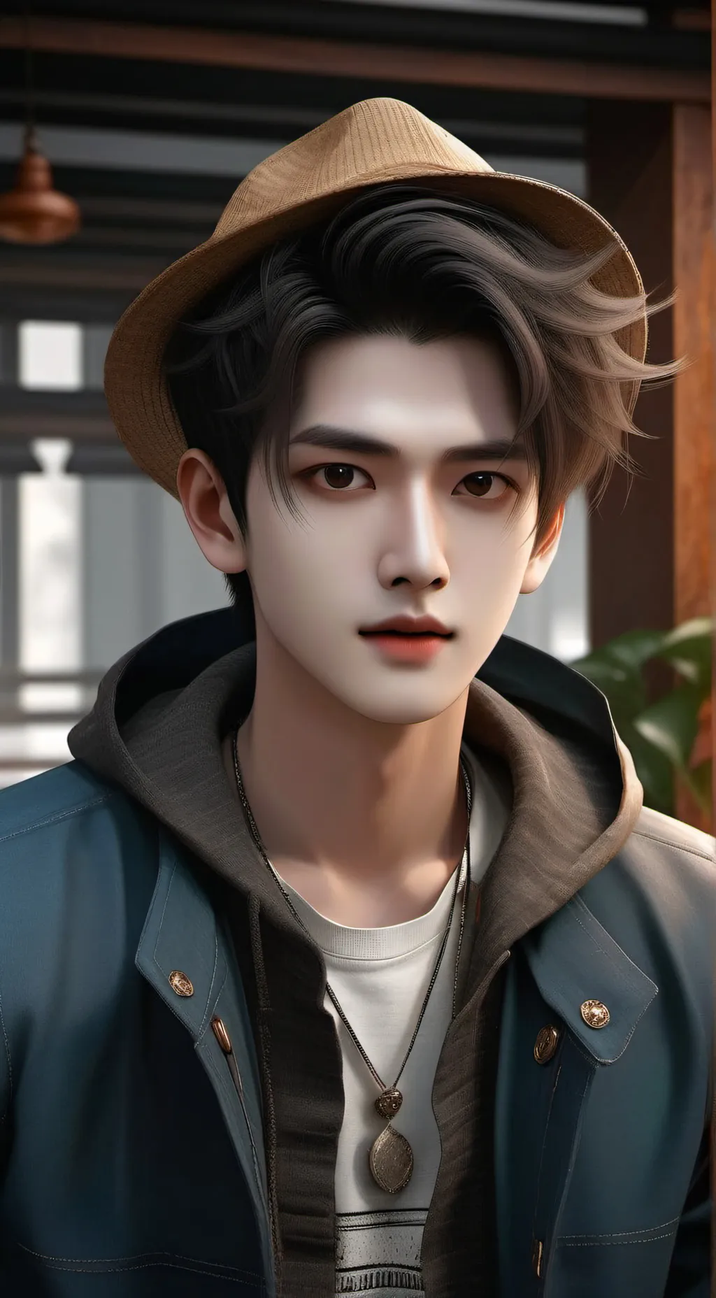 ai character: Victor background