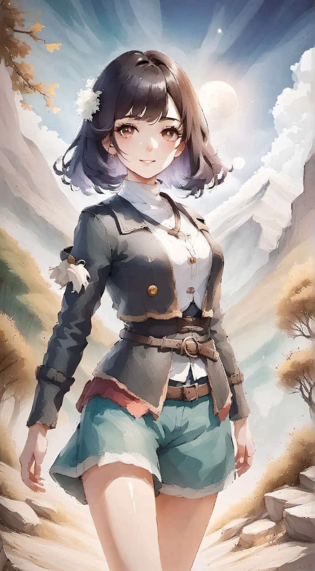 ai character: sofia background