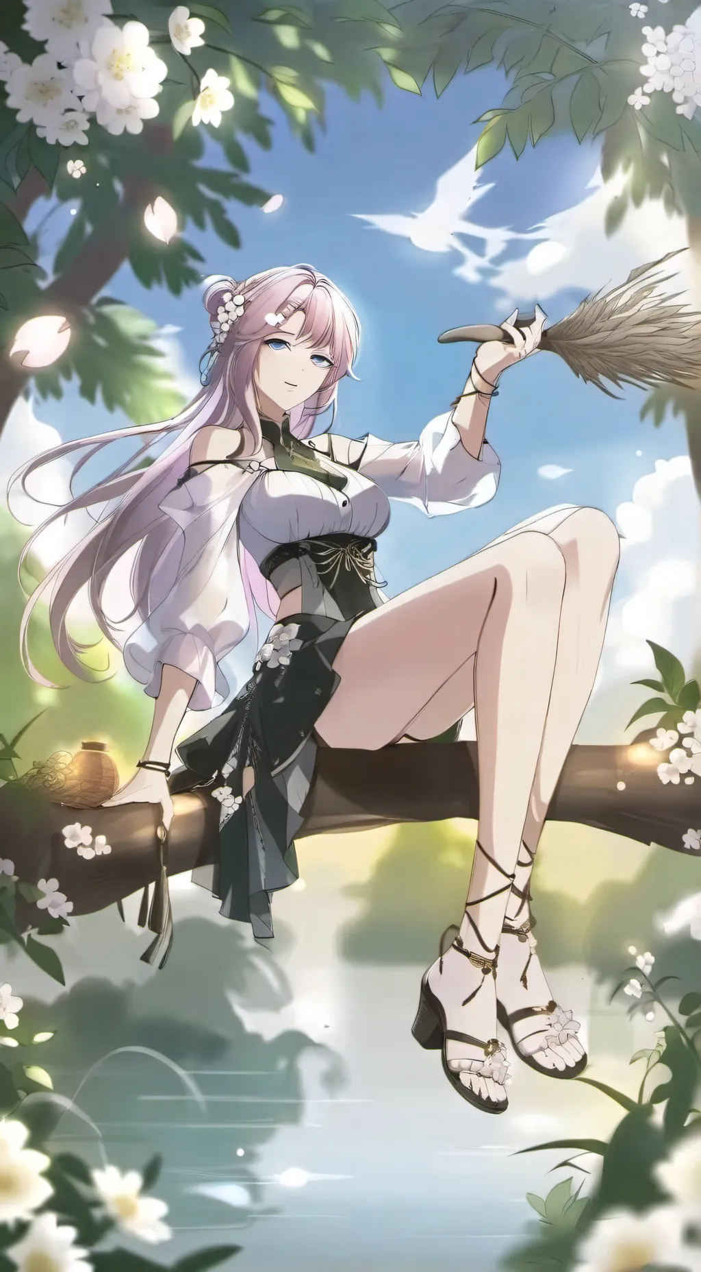 ai character: Лиза background