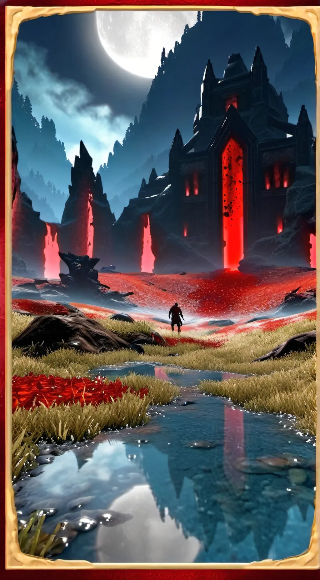 ai character: Kingdom of blood  background