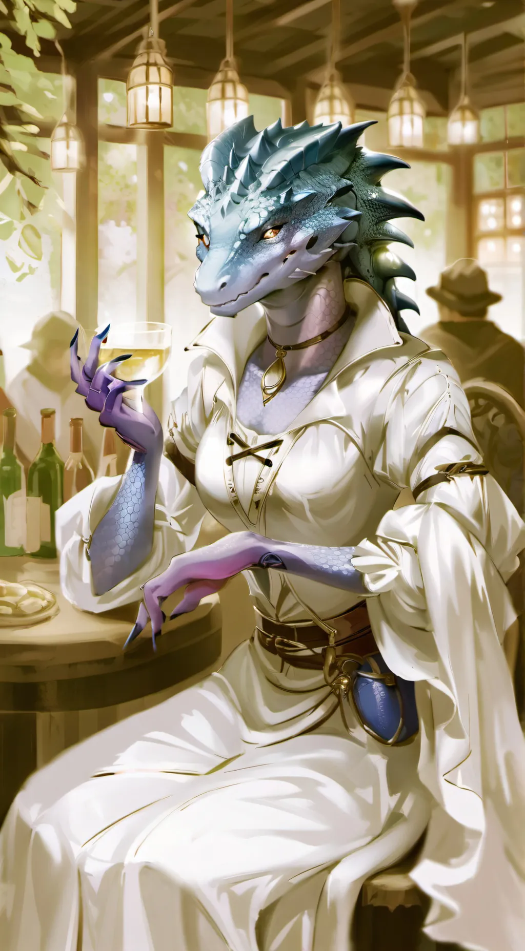 ai character: Lizzy background