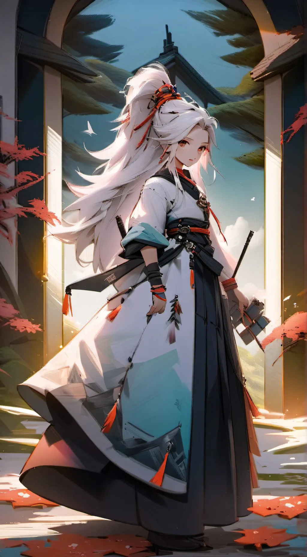 ai character: Muichiro,yuchiro background