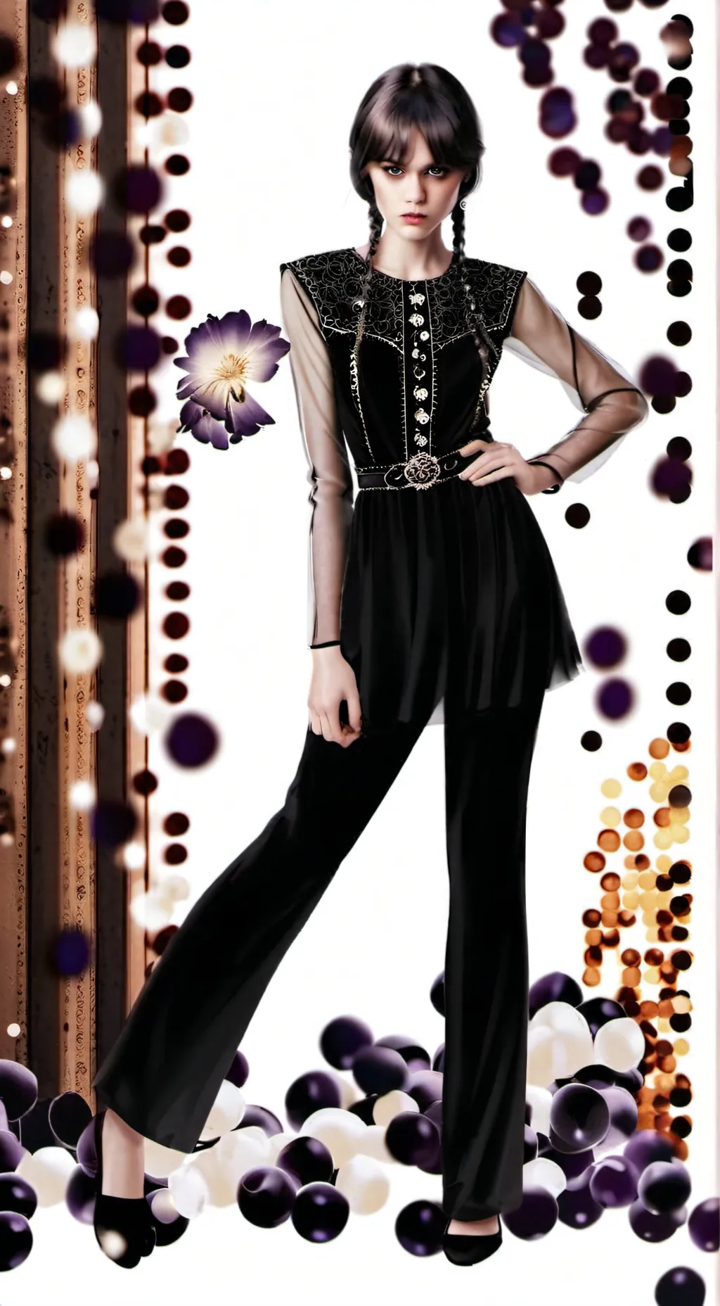 ai character: Merlina background