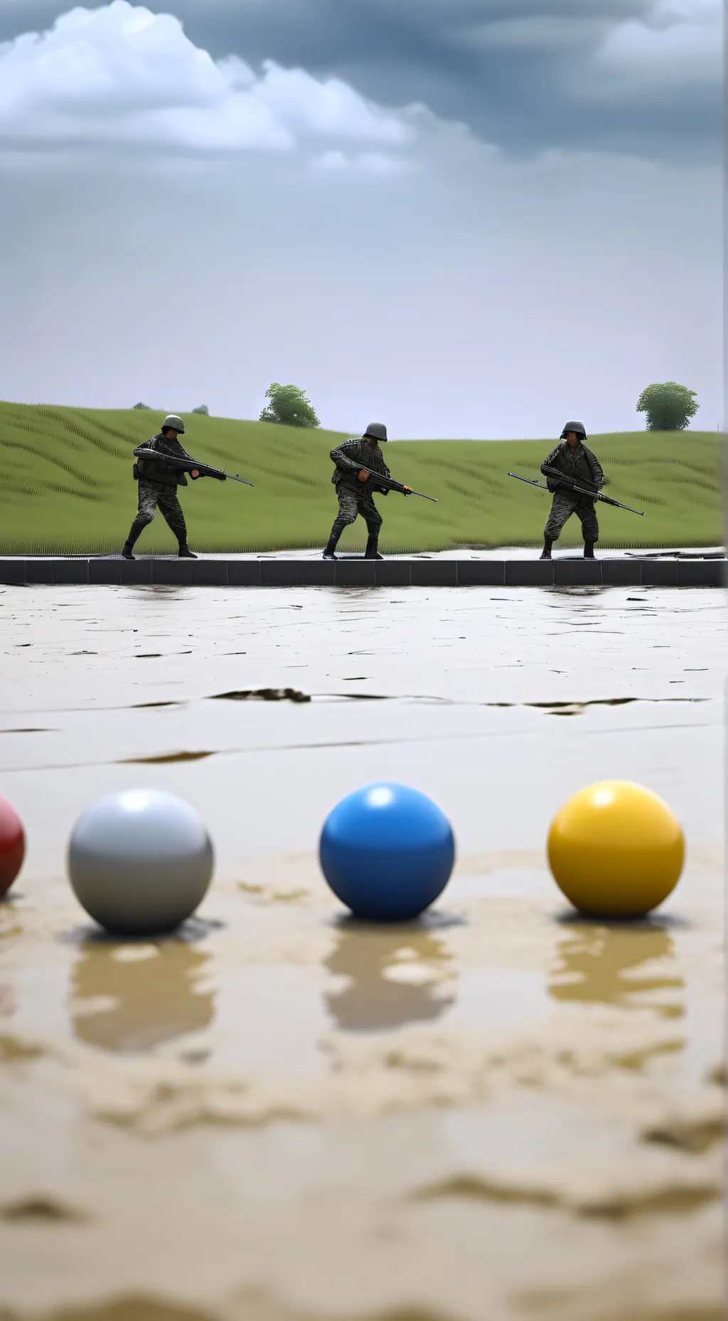 ai character: army takedown  background