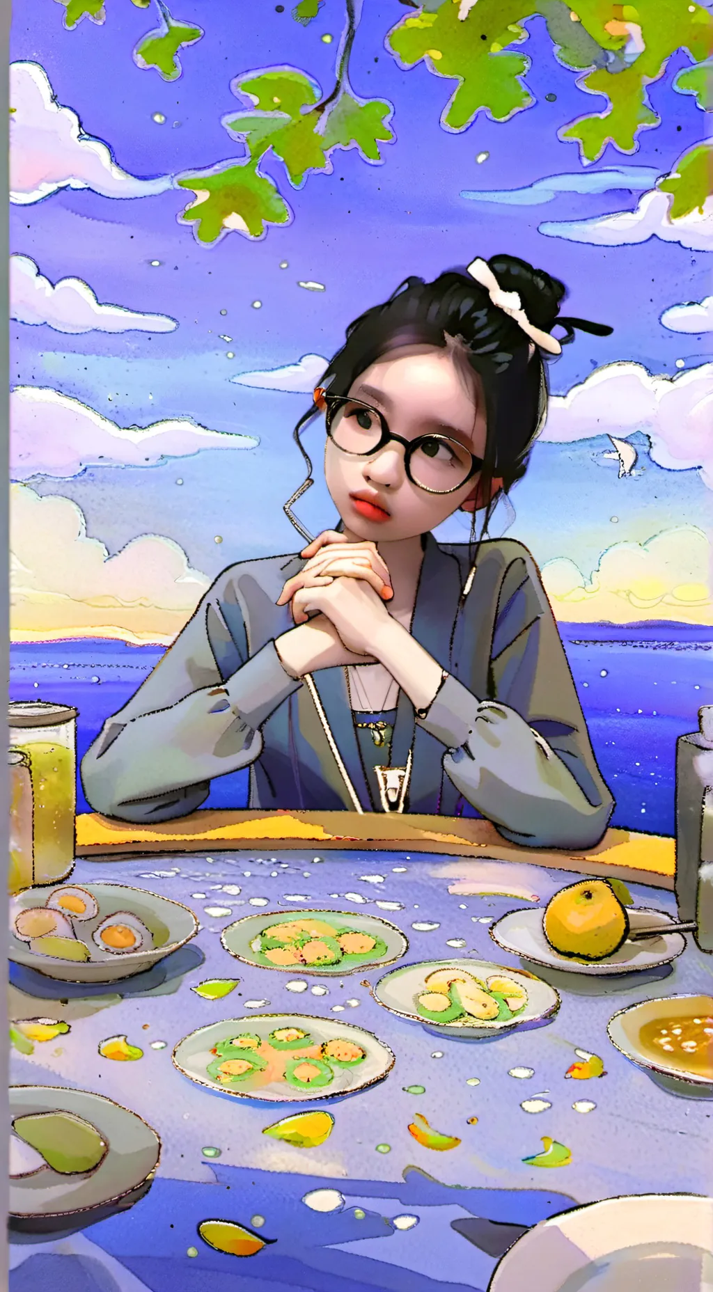 ai character: gena background