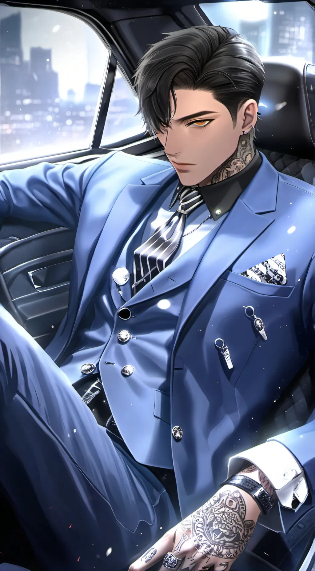 ai character: Ethan Morovon background