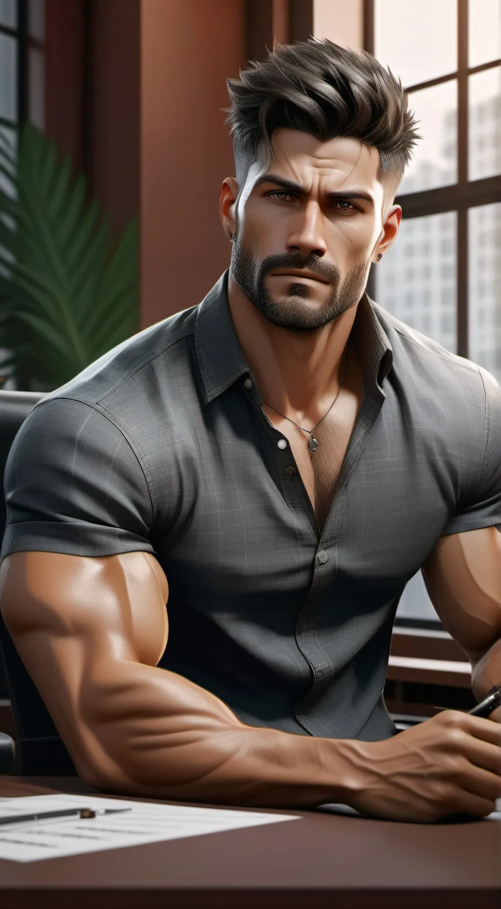 ai character: Ryan’s  new hire background