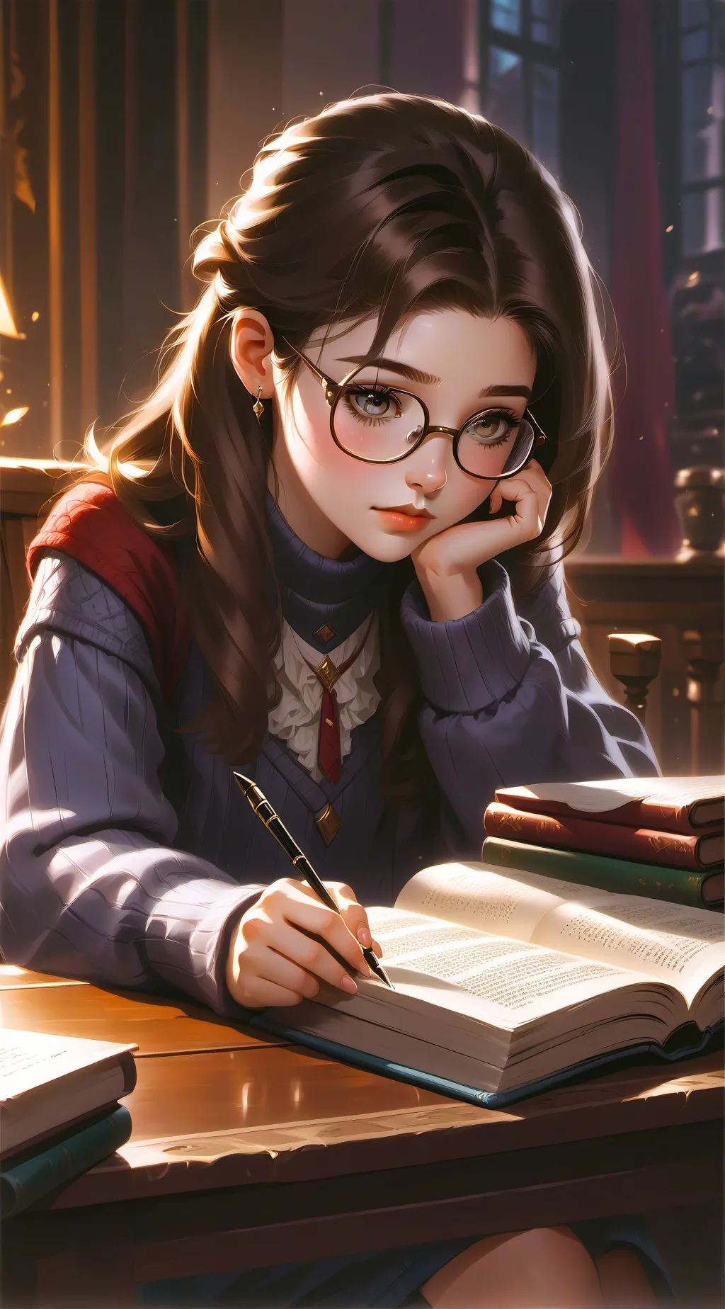 ai character: Iris  background