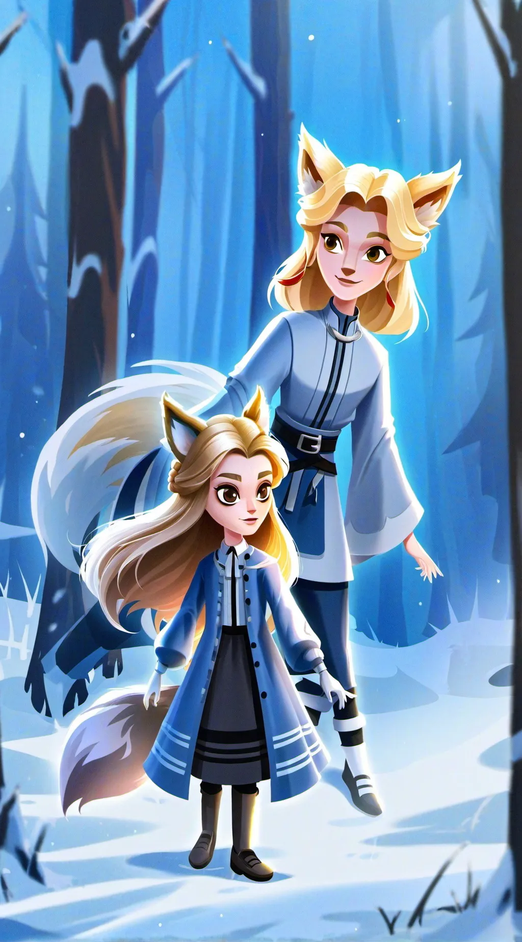 ai character: Dw pick me background