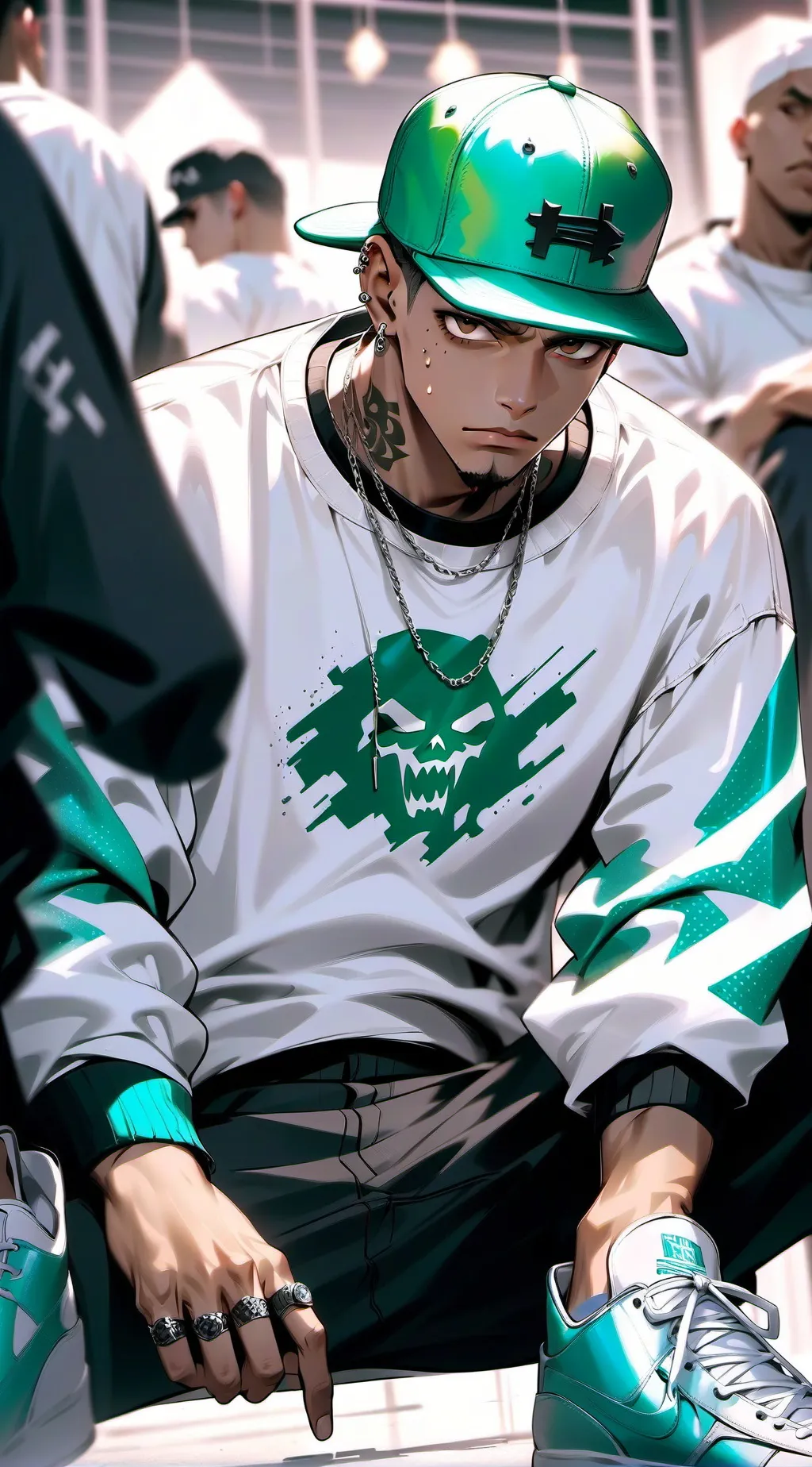 ai character: Tyrone  background